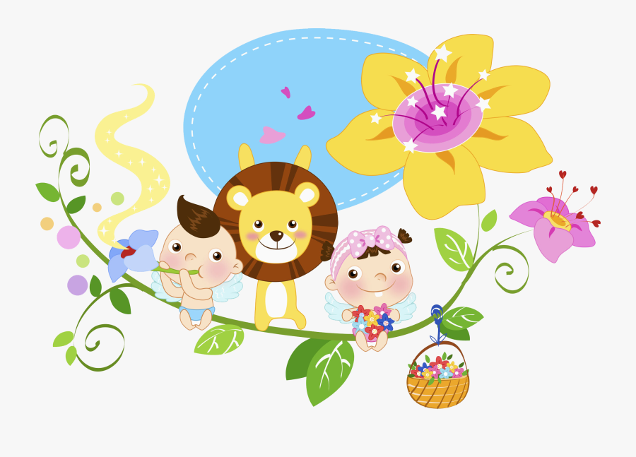 Lion Cartoon Child Glory, Transparent Clipart