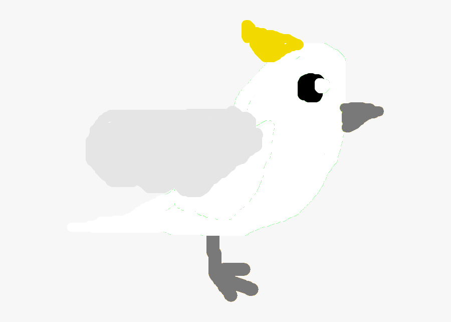Cockatoo - Flying - Cartoon, Transparent Clipart