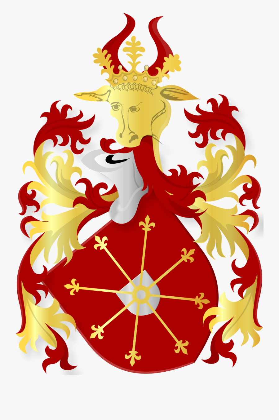 Crest Clipart , Png Download - Gulik Kleef Ravensberg, Transparent Clipart