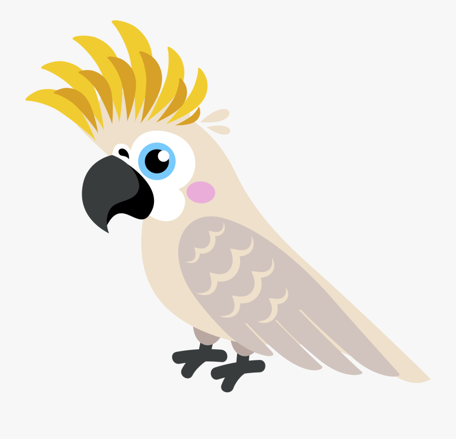 Parrot Cartoon Cute, Transparent Clipart