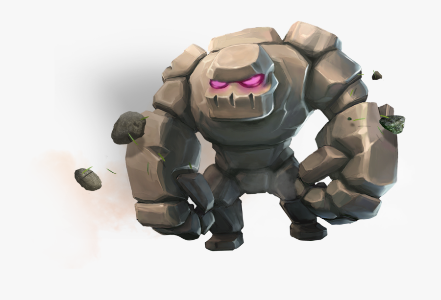 Clip Art Golem Clash Royale - Golem De Clash Royale Png, Transparent Clipart