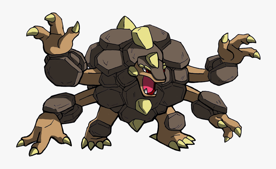 Transparent Golem Png - Pokédex, Transparent Clipart