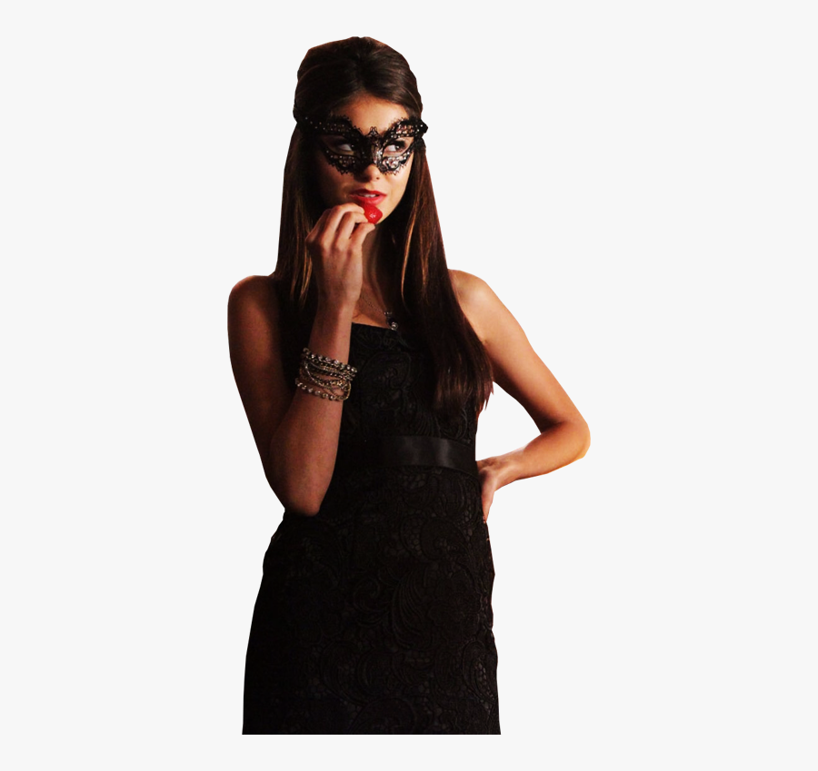 Pierce Masquerade Stefan Vampire Katherine Salvatore - Vampire Diaries Masked Ball, Transparent Clipart