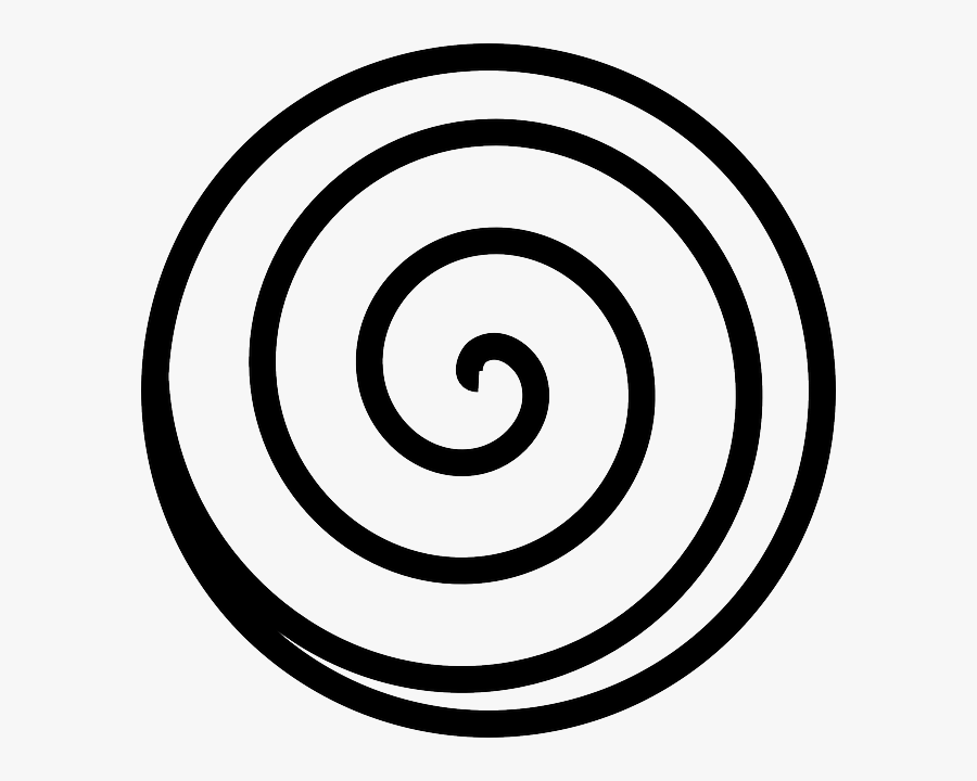 Spiral Clipart Black And White, Transparent Clipart