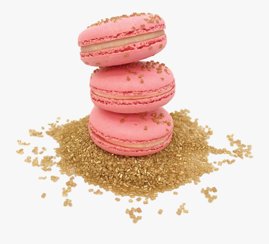 Clip Art Gold Macarons - Macaroon, Transparent Clipart