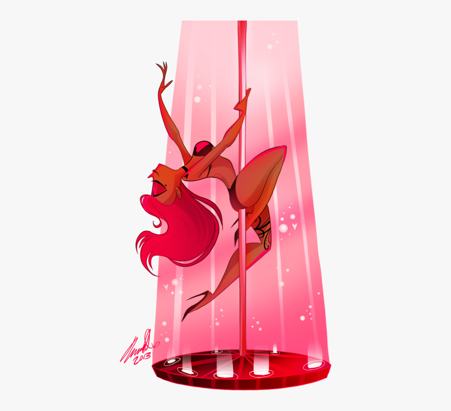 Pole Dancer Clipart, Transparent Clipart