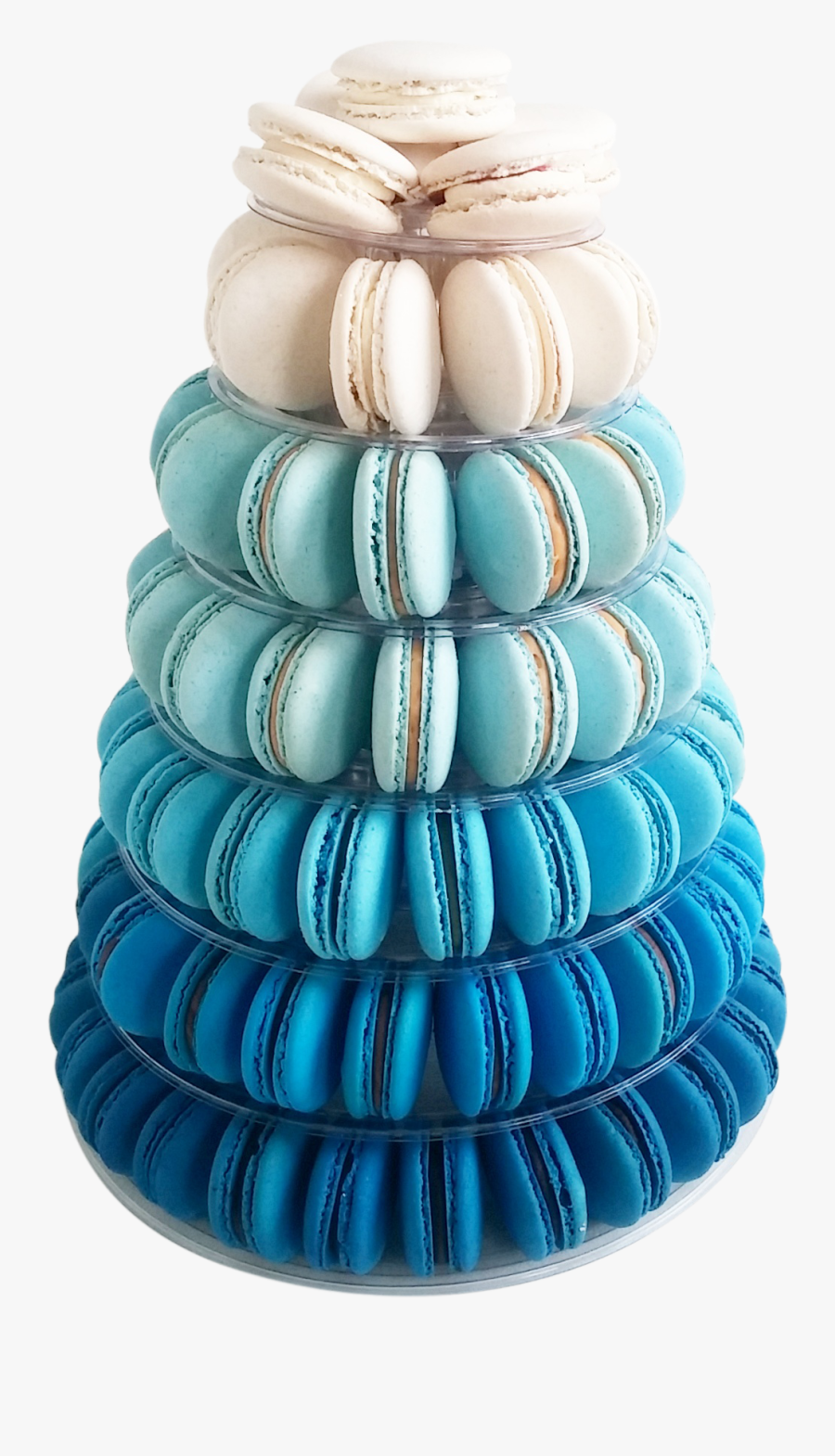 100 Macarons Tower, Transparent Clipart