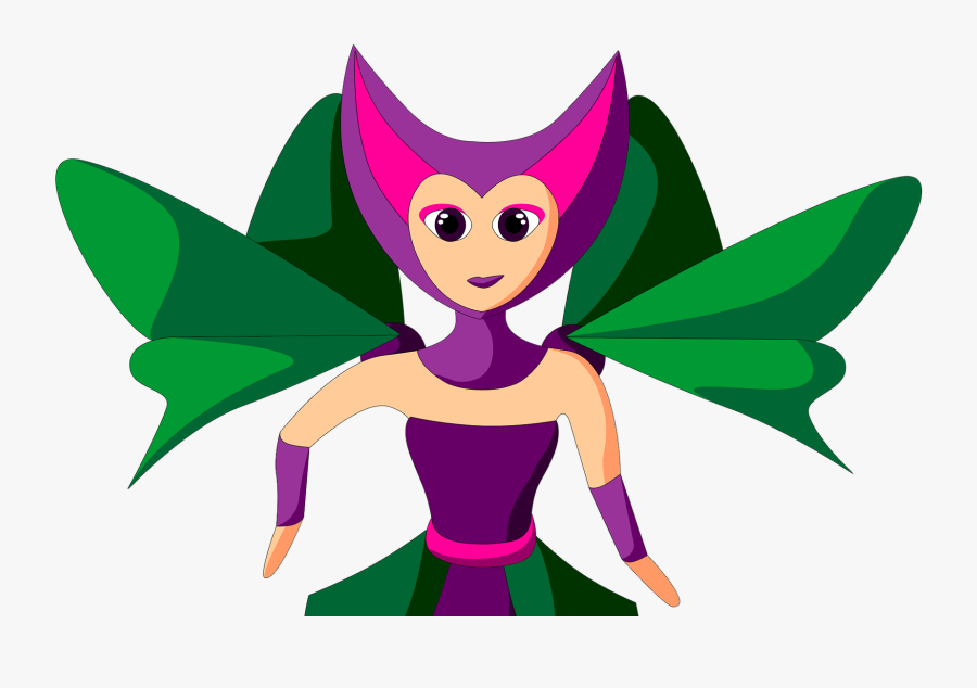 The Fairy And The Witch Once Upon A Time There Lived, Transparent Clipart