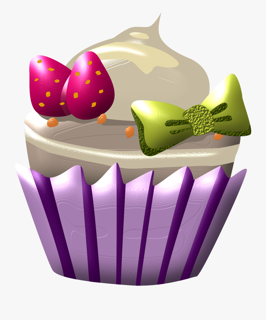 Cupcake, Transparent Clipart