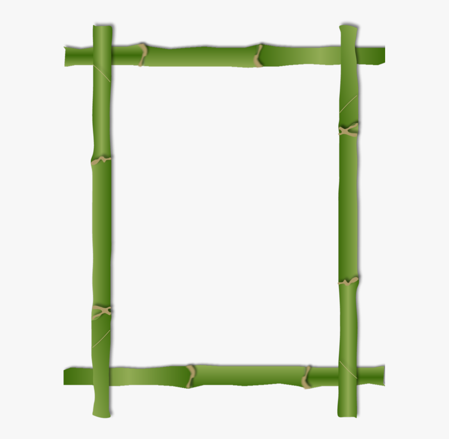 Bamboo Frame, Transparent Clipart