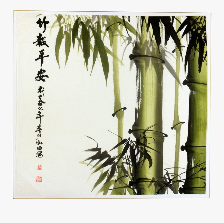 Drawn Bamboo Kawayan - Bamboo Drawing, Transparent Clipart