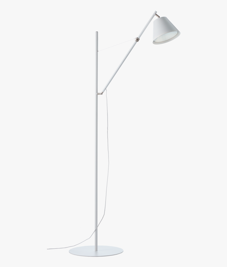 Ism Objects Studio 6 White Floor Lamp, Transparent Clipart