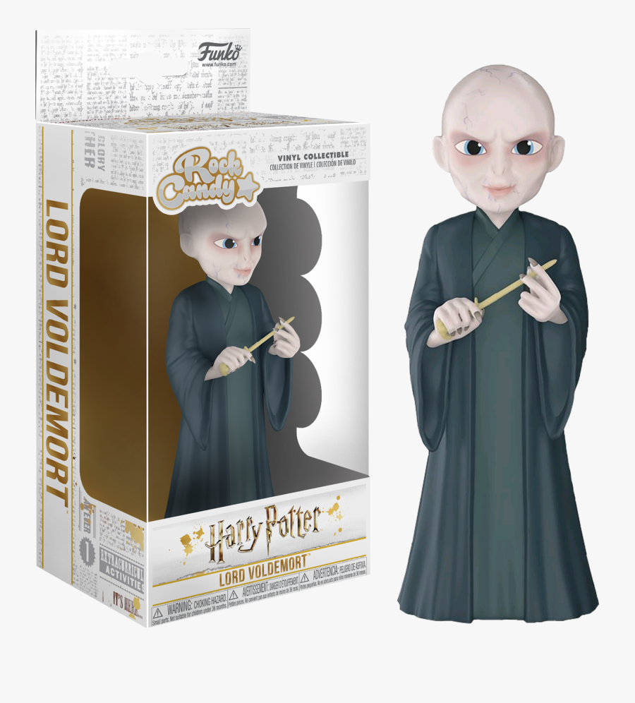 Lord Voldemort Rock Candy 5” Vinyl Figure, Transparent Clipart