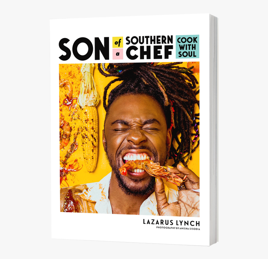Son Of A Southern Chef Cookbook Cover - Lazarus Lynch, Transparent Clipart