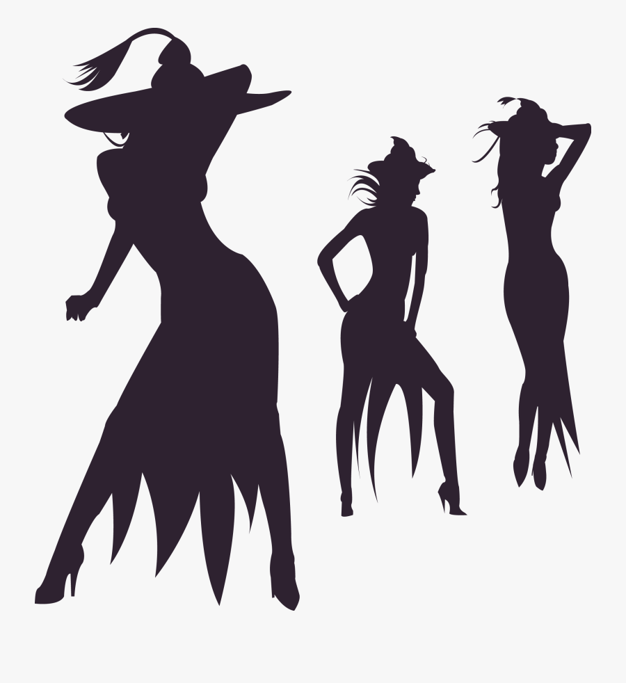 Black Halloween Element Vector Material Png Download - Halloween Dance Pngs, Transparent Clipart