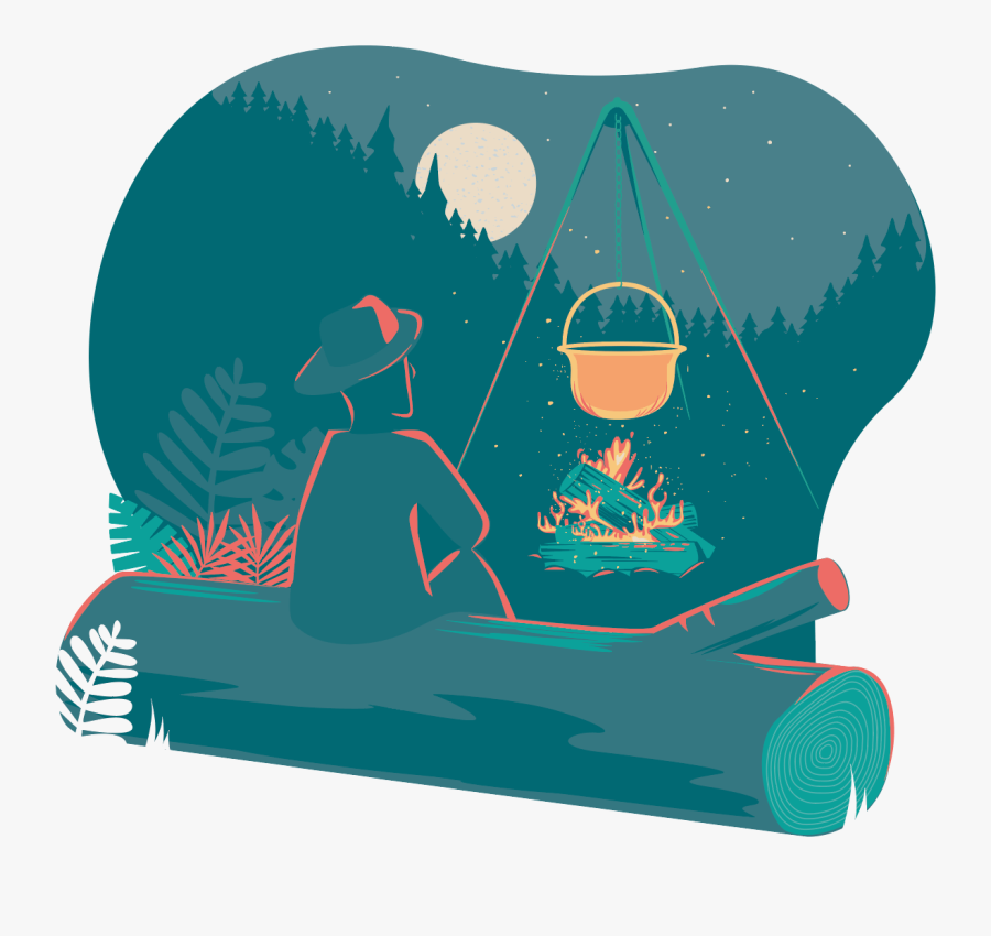Fork Ranger Cooking - Illustration, Transparent Clipart