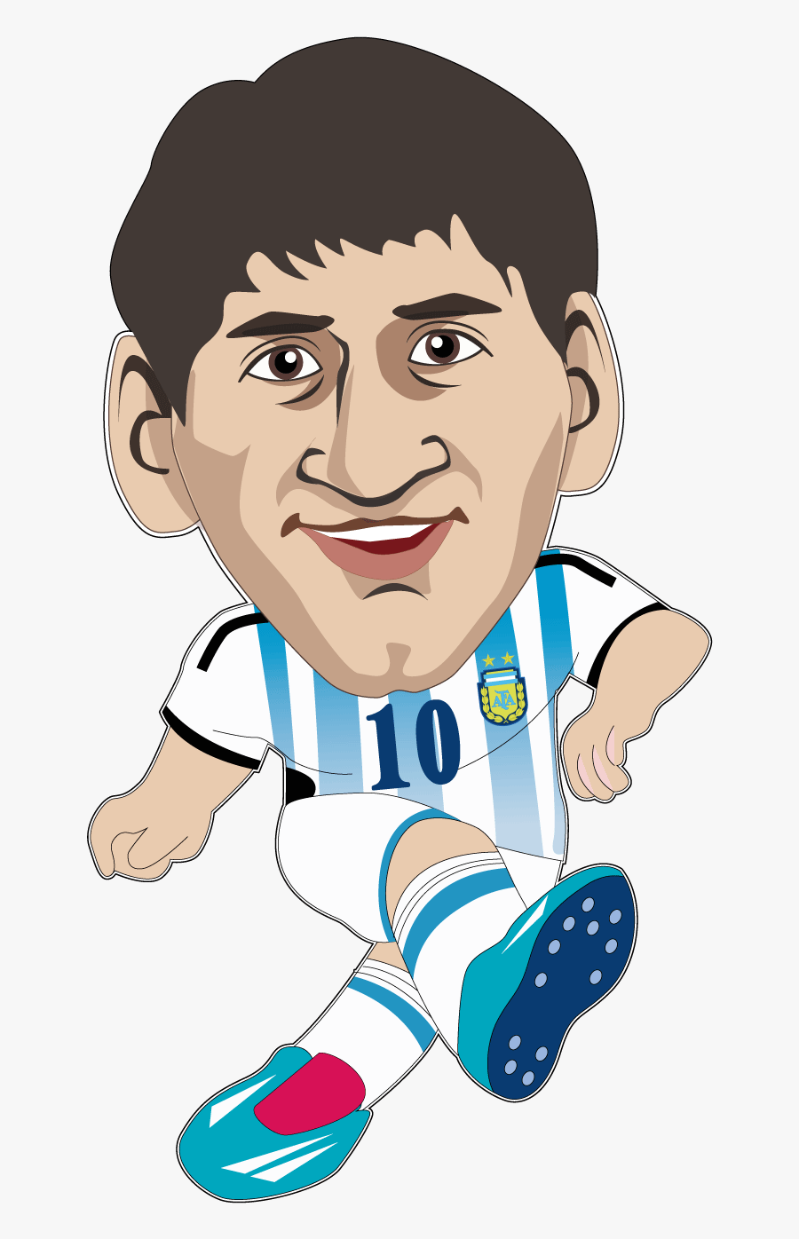 Fifa Vector Cup Messi Of National Football Clipart - Messi Clipart, Transparent Clipart