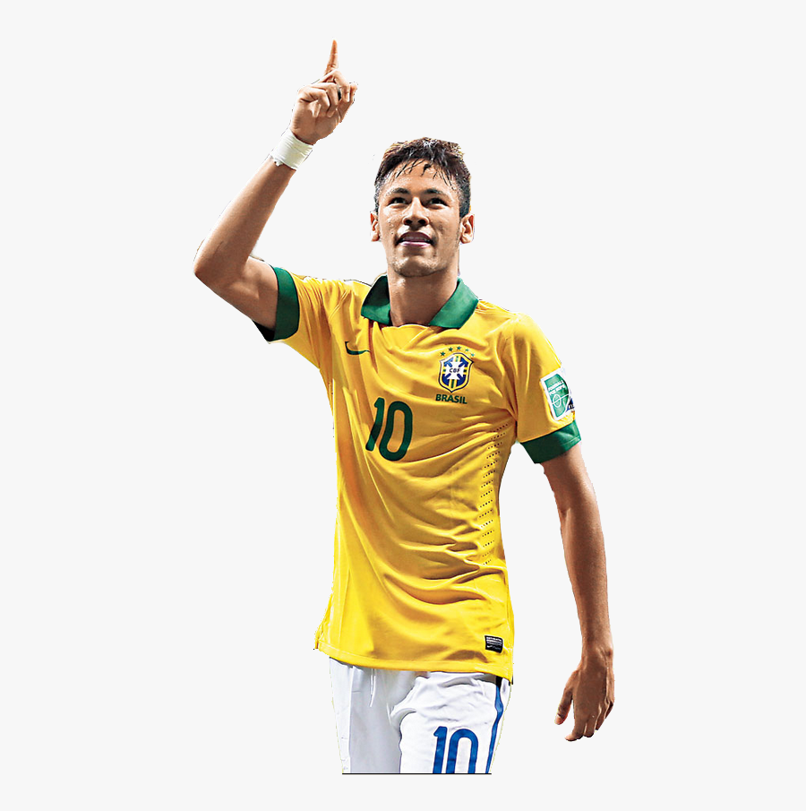 Fifa Brazil Neymar 2014 Cup National Football Clipart - Neymar Brazil 2018 Png, Transparent Clipart