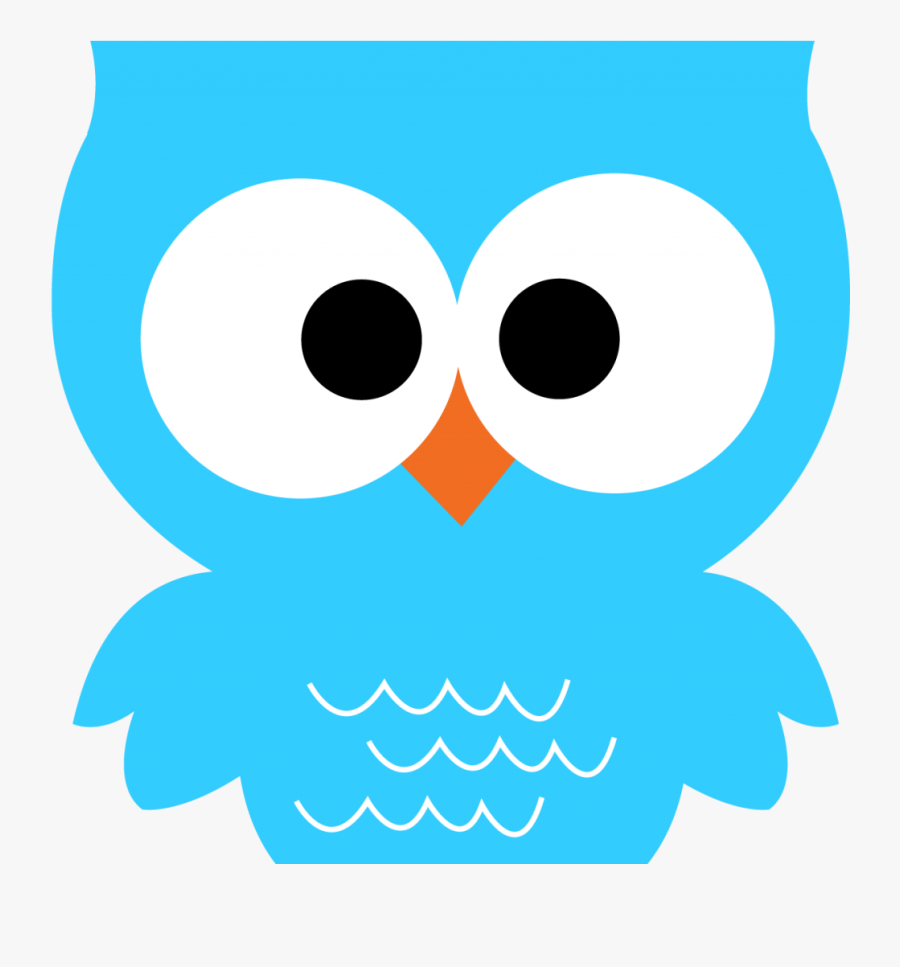 Owl Behavior Chart - Blue Owl Clipart, Transparent Clipart