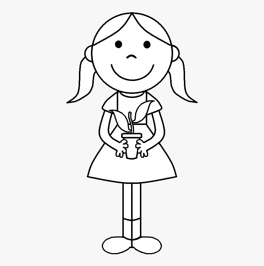 Goldilocks Clipart Black And White, Transparent Clipart