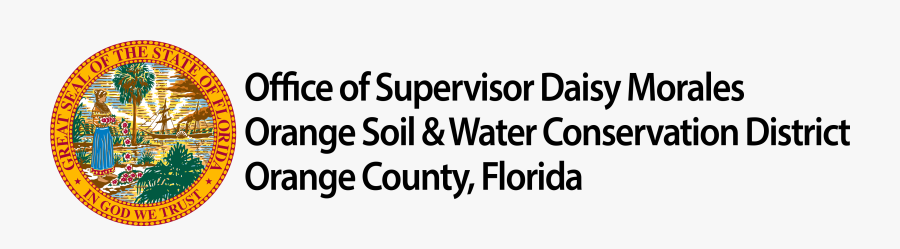 Orl-oswcd - Florida State Seal, Transparent Clipart