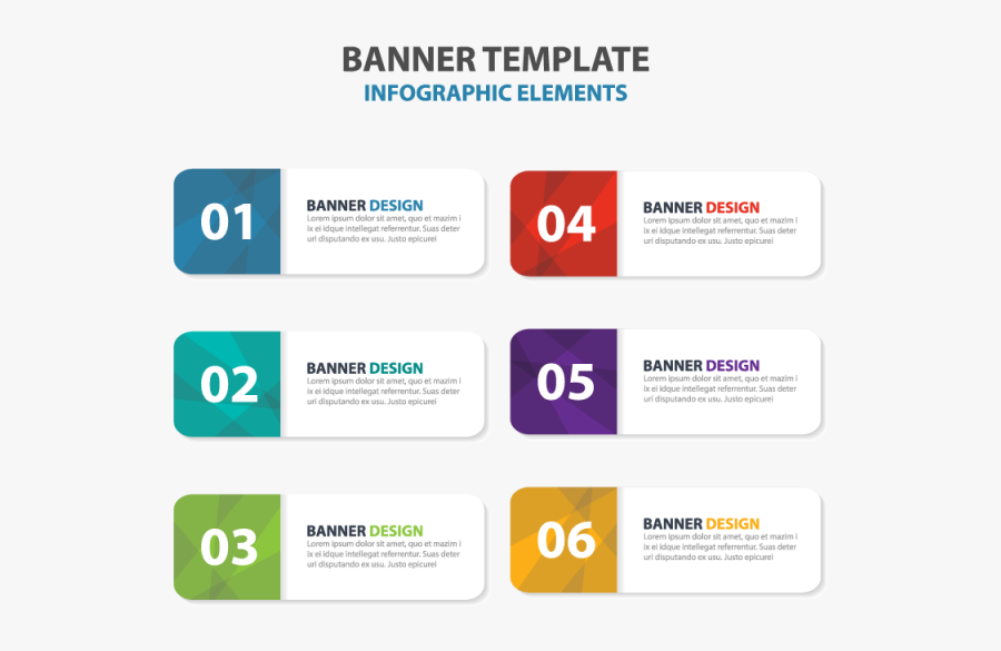 Clip Art Elements Png Vectors Psd - Vector Infographics Design Png, Transparent Clipart