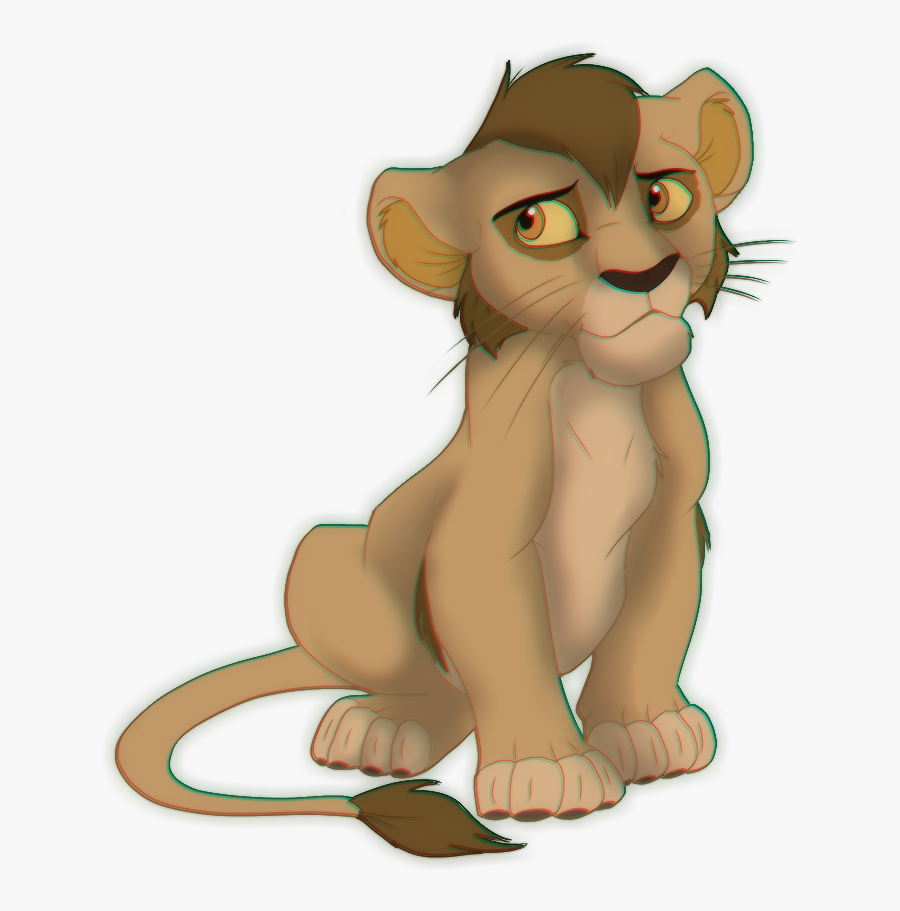Lion King Nuka Cub, Transparent Clipart