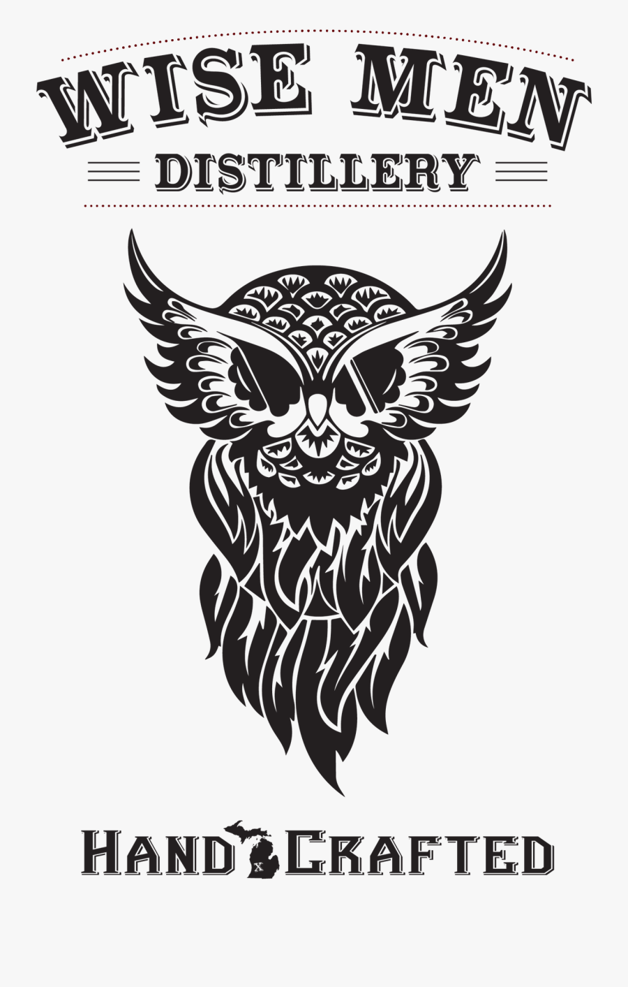 Owl Art Black And White - นก ฮูก ลาย เส้น, Transparent Clipart