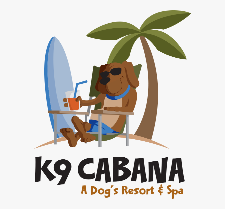 Surfing Clipart Dog Beach - K9 Cabana, Transparent Clipart