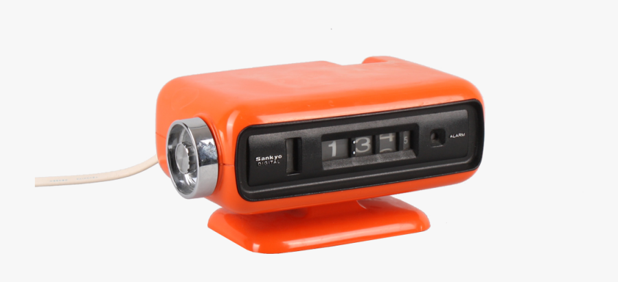 Clip Art Retro Flip Alarm Clock - Electronics, Transparent Clipart