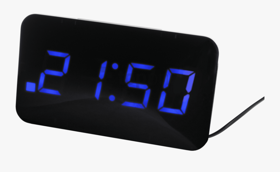 Digital Alarm Clock Png, Transparent Clipart