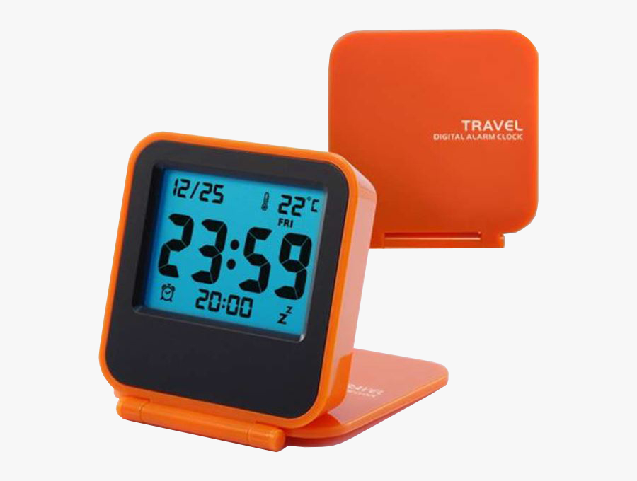 Transparent Digital Alarm Clock Png - Alarm Clock, Transparent Clipart