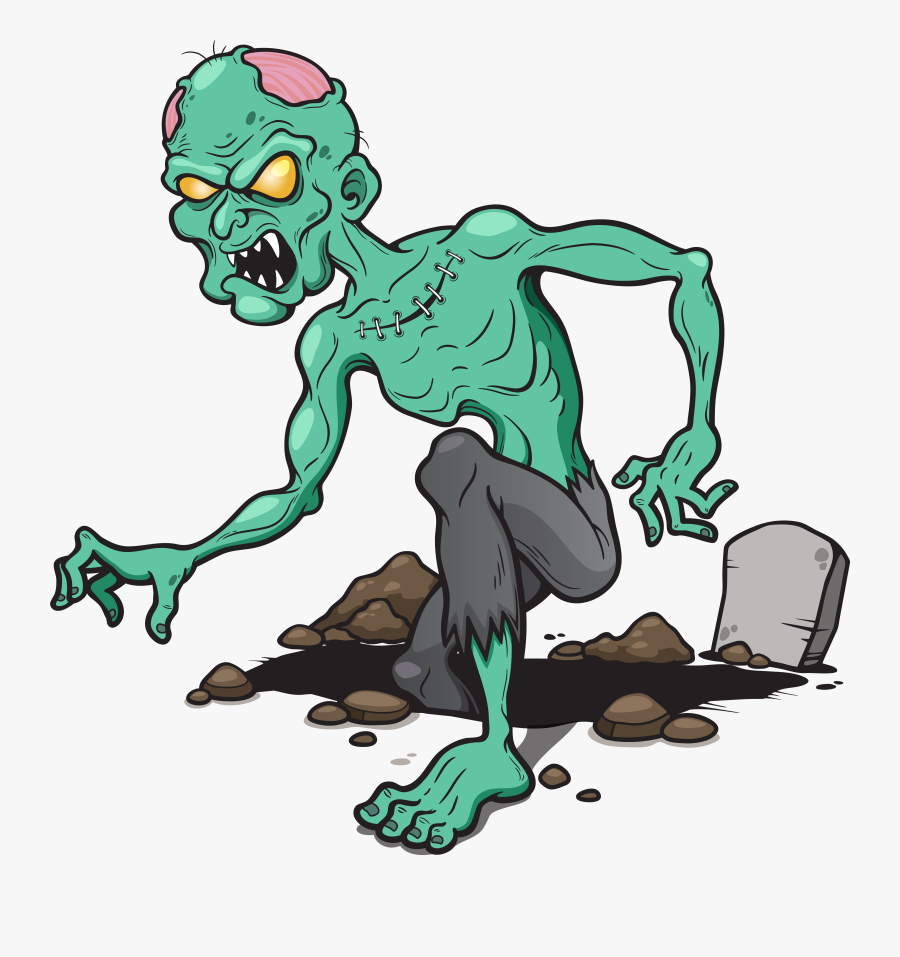 Zombie Clip Art Image - Zombie Clipart No Background, Transparent Clipart