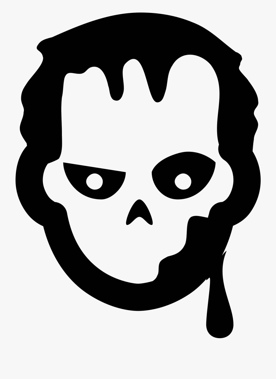 Vector Zombie Black Png - Zombie Icon, Transparent Clipart