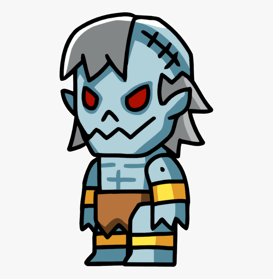 Clip Art - Scribblenauts Ghoul, Transparent Clipart