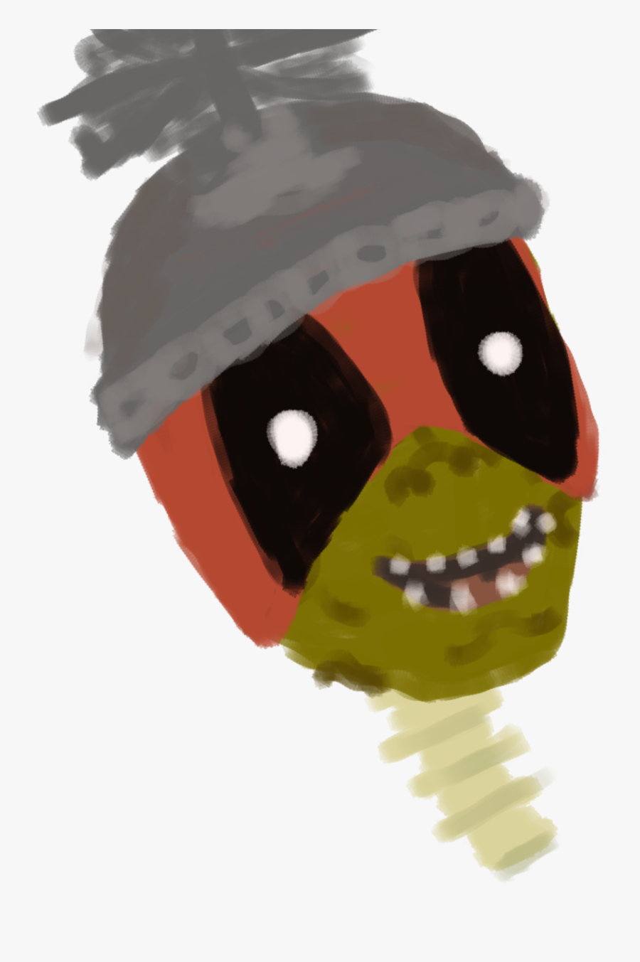 Transparent Zombie Head Png Cartoon , Free Transparent Clipart