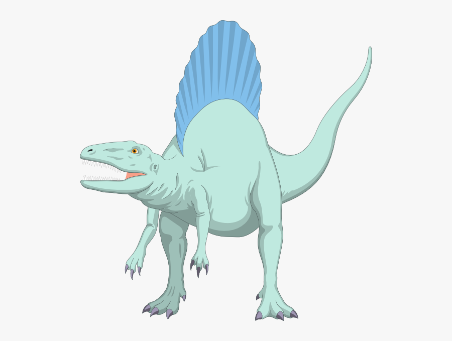 Free Clip Art Spinosaurus, Transparent Clipart
