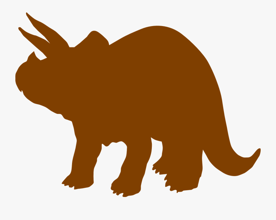 Spinosaurus Clipart Brown - Silhueta Dinossauro Png, Transparent Clipart