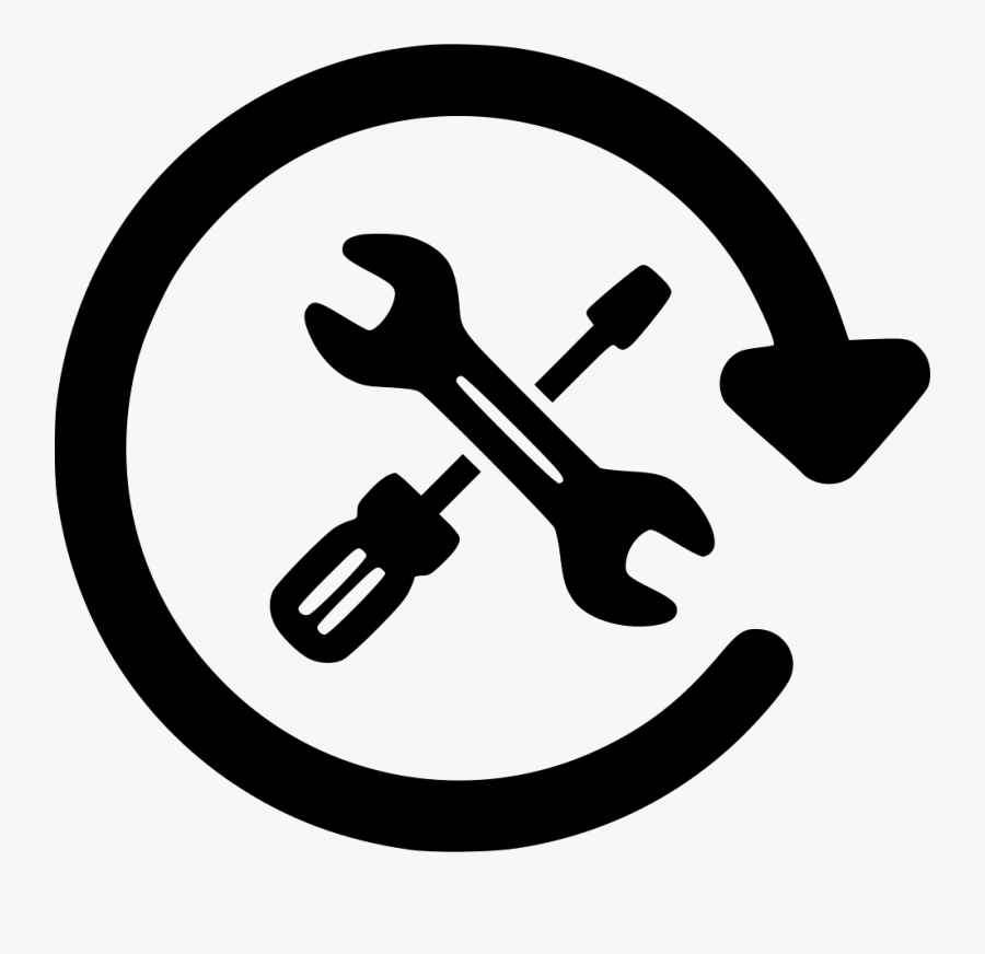 Configuration Icon White Png, Transparent Clipart