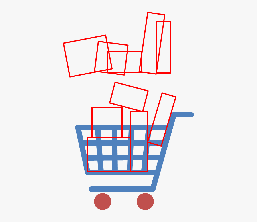 Cart Drawing Animated - Webshop Cart, Transparent Clipart