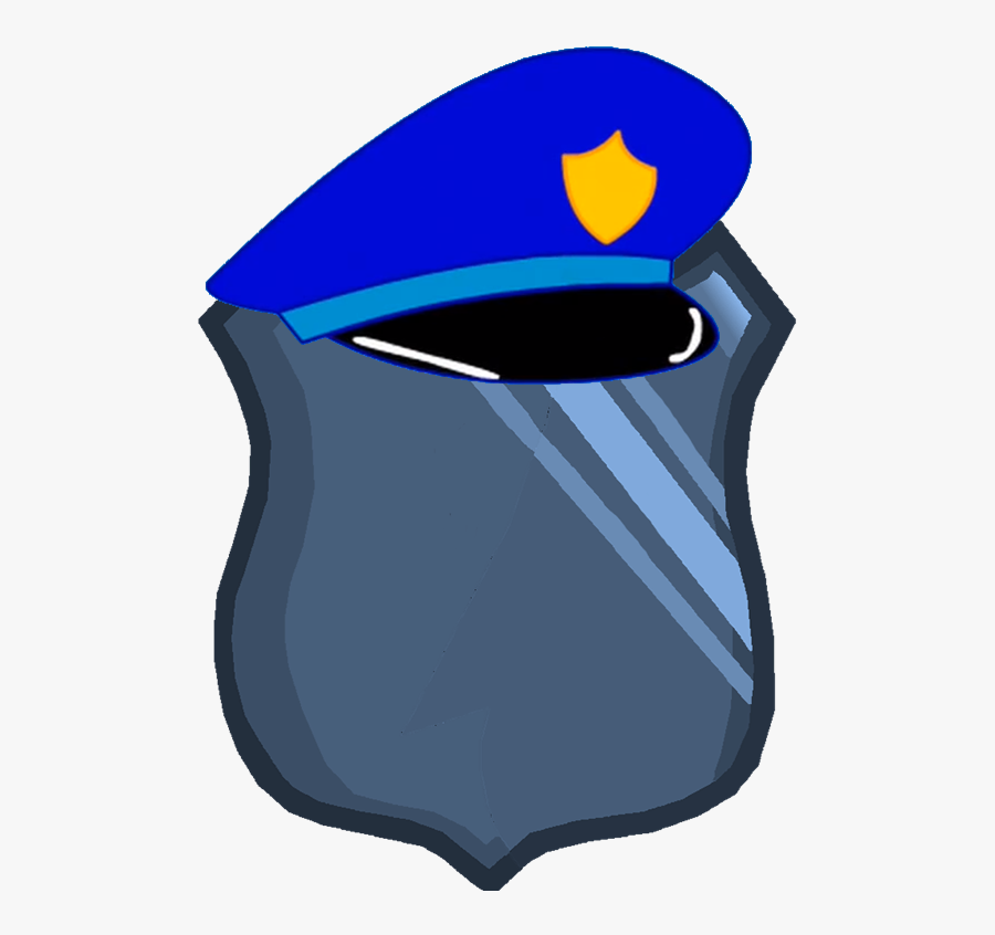 Transparent Police Badge Icon Png - Police Badge Cartoon, Transparent Clipart