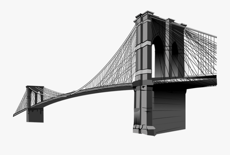 Brooklyn Bridge Png, Transparent Clipart