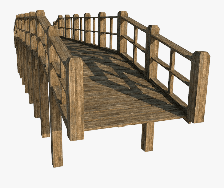 Bridge Clipart Metal Bridge - Wooden Bridge Bridge Png, Transparent Clipart