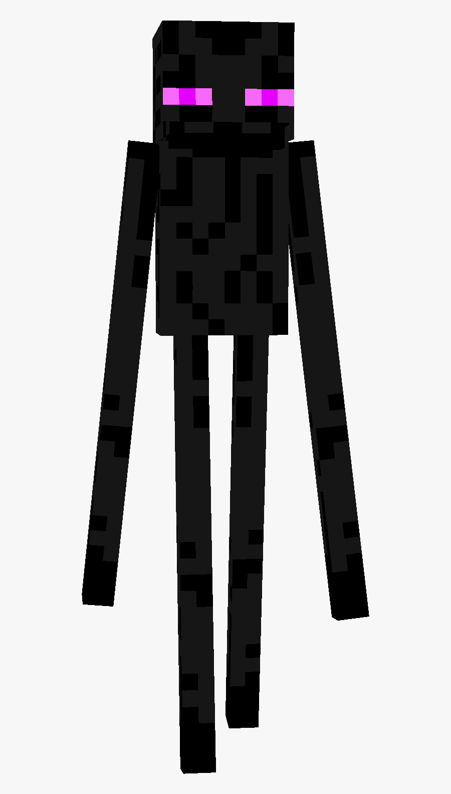 Minecraft Party - Enderman Minecraft, Transparent Clipart