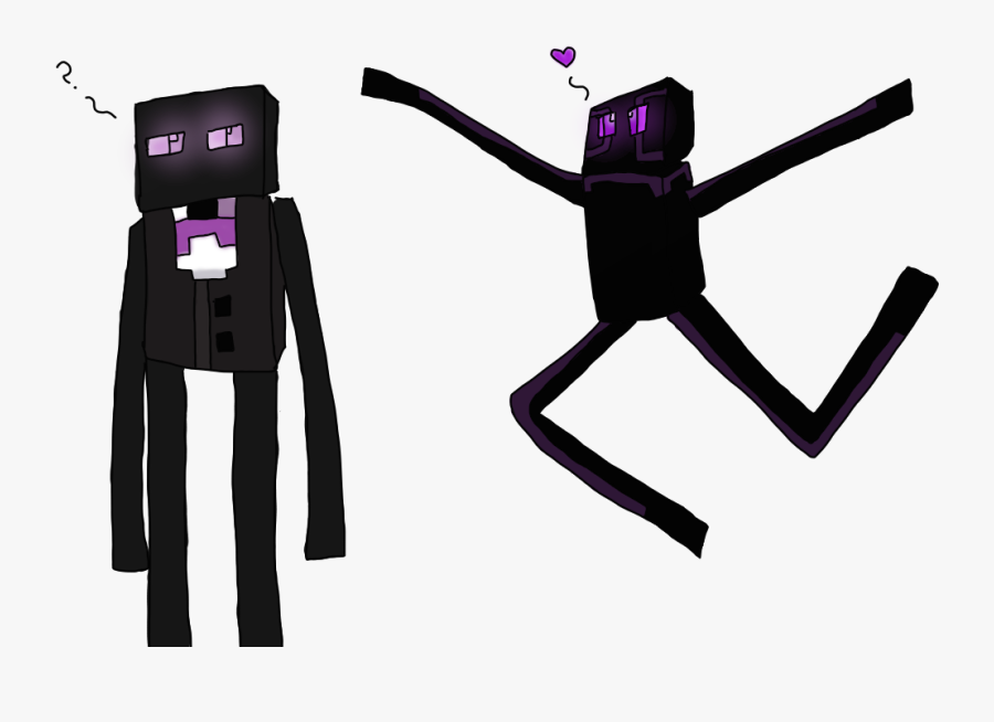 Clip Art Images Purple And Bart - Minecraft Skin Bart The Enderman, Transparent Clipart