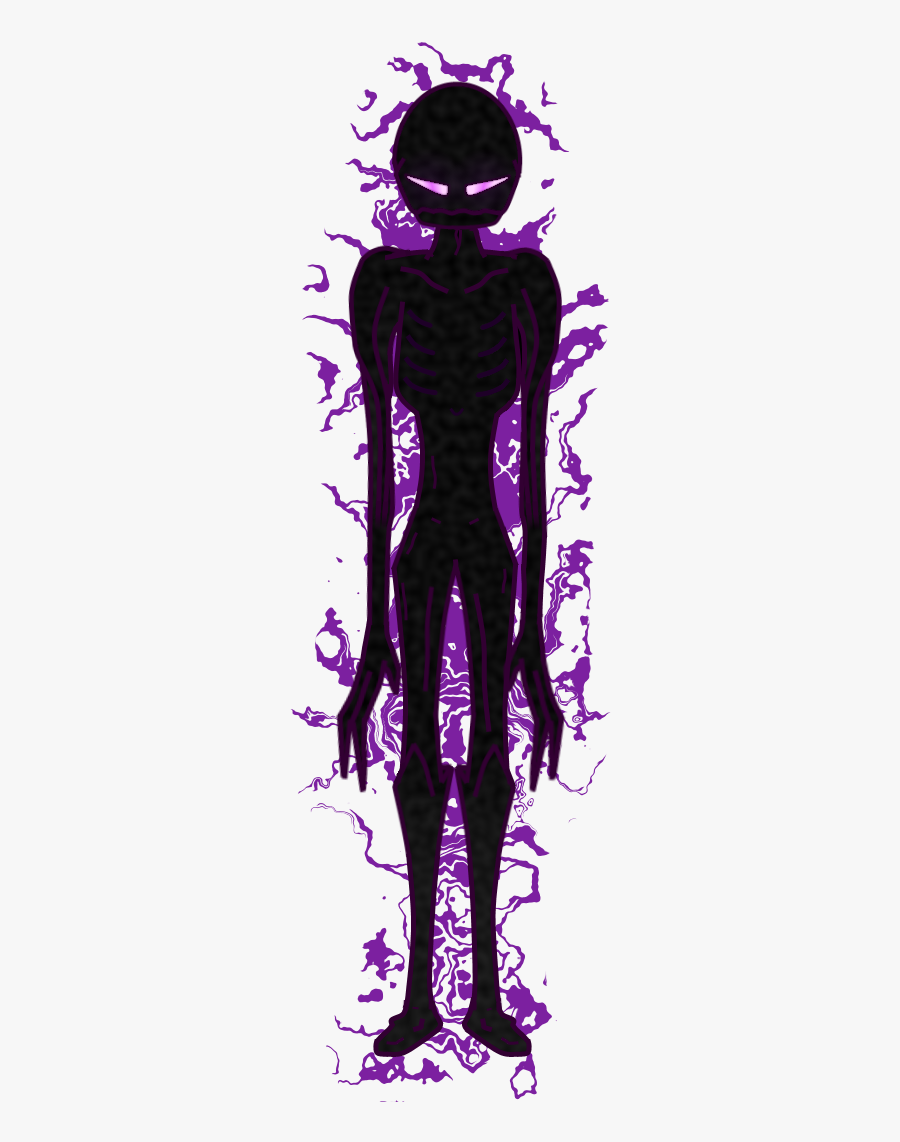 Minecraft Enderman Guy Clipart Free Clip Art Images - Minecraft Enderman Art, Transparent Clipart