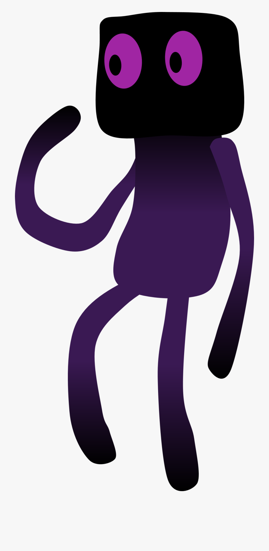 Enderman - Illustration, Transparent Clipart