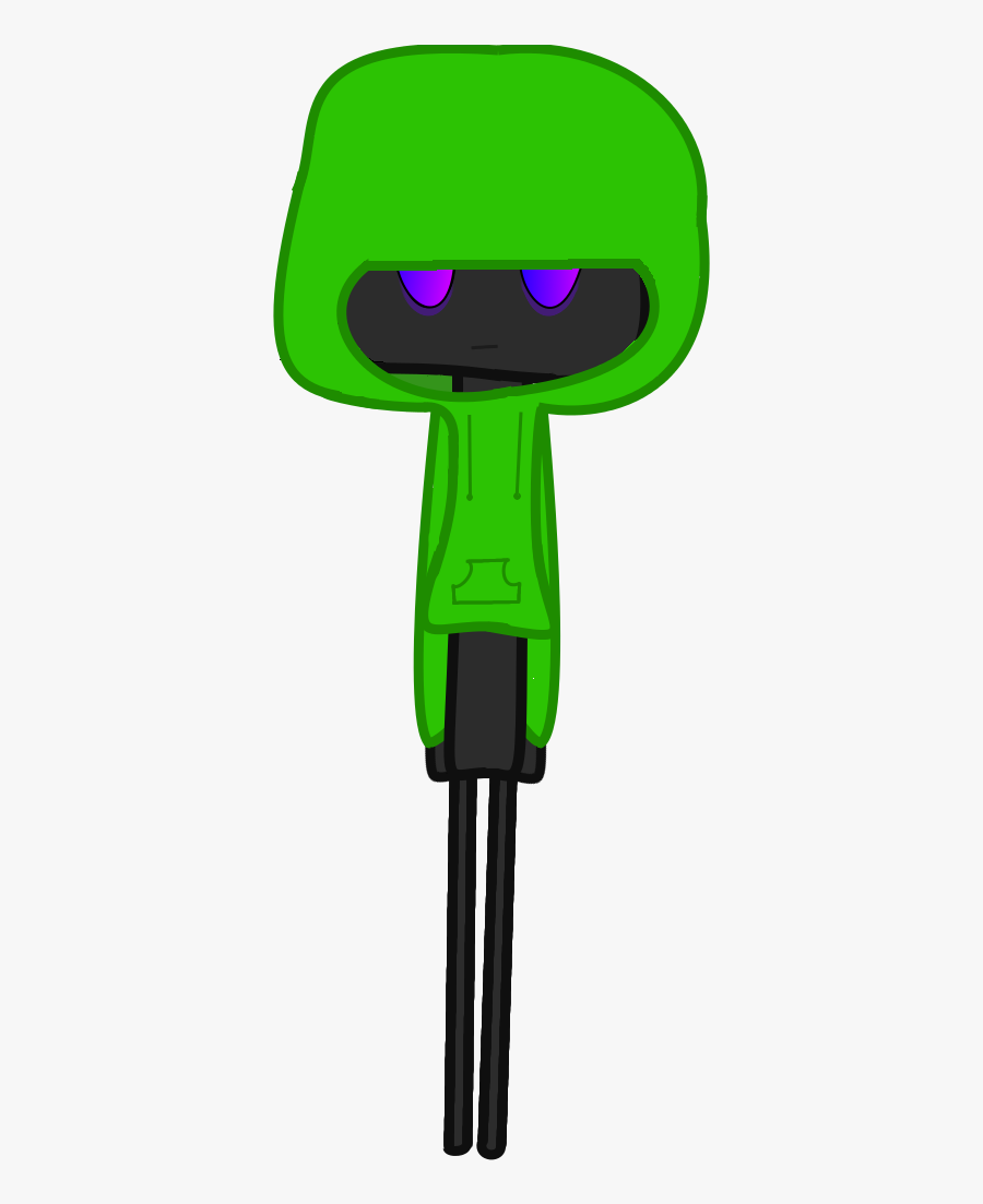 Enderman Cute, Transparent Clipart