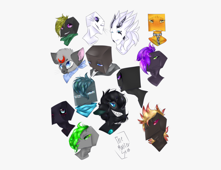 Enderman Oc, Transparent Clipart