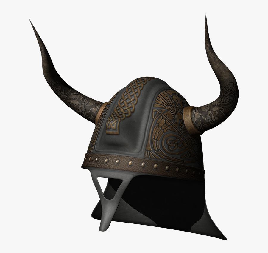 Helmet Viking Armor Free Picture - Horned Helmet Png, Transparent Clipart